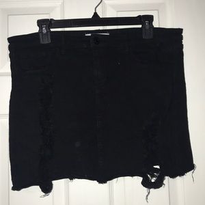 Jegging material skirt